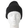 Gorro de punto de lana fabricado en Japón, prenda completa, gorro protector contra el frío [Branze] para hombre 100% (Talla única, color negro)