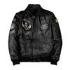New Mens Genuine Leather Jacket Top Grain Cowhide Bomber Flight Jacket Stylish Short Coat