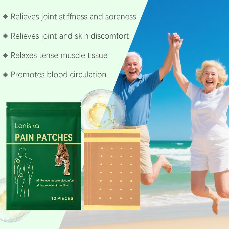 

Laniska Joint Care Patch - Gentle And Convenient Care For The Shoulder, Knee And Wrist Joints. one size