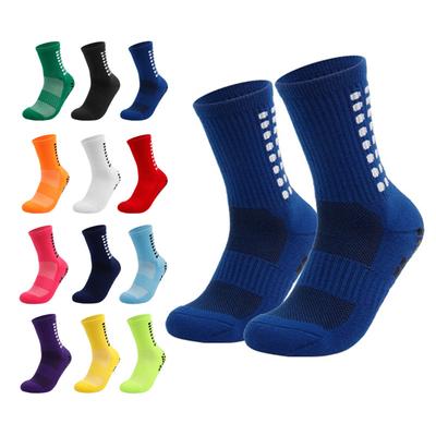 Șosete casual de fotbal, sport, cu aderență, îngroșate, respirabile, anti-alunecare, șosete de fotbal bărbați, femei, alergare în aer liber, ciclism, baschet, șosete