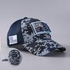 Usa Flag Baseball Hat With Breathable Cotton Material For Tactical Outdoor Activities