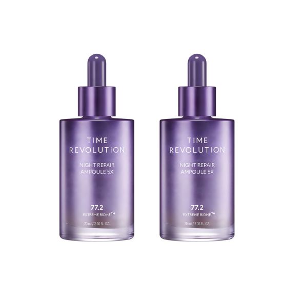 

MISSHA Time Revolution Night Repair Ampoule 5X Anti-Aging & Hydrating Face Serum 70ml x2