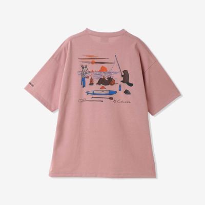 COLUMBIA [Jonas Collection] Unisex Lake To Avenue Graphic Short Sleeve T-Shirt