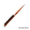 Natural Boar Bristle Hairbrush Massage Comb Anti-static Hair Scalp Paddle Brush Beech Wooden Handle Hair Brush Comb Styling Tool