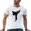 Karate T-Shirt Basic Simple Design Short Sleeve Shirt