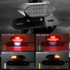 Ygmylandbb Motorcycle Tail Lamp Bike Brake Tail Light Integrated Stop Lamp LED DC12V License