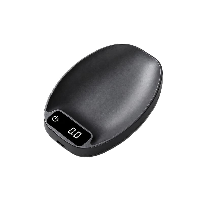 Rechargeable Coffee Weighing Scale with 200 G Capacity, Battery Power, Touch Control, and Small-Form Design for Home Coffee Measurement