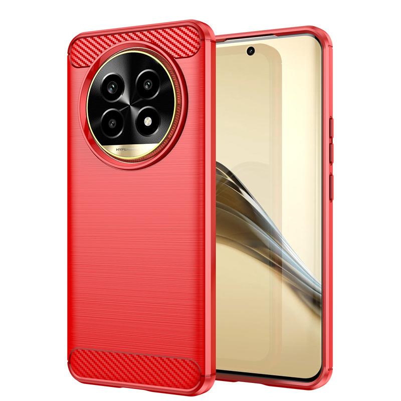 

Для Realme 13 Pro Чехол Realme 13 Pro Pro Plus 5G Чехол Funda Ударопрочный Матовый Защитный ТПУ Телефон Задняя Крышка Для Realme 13 Pro Realme 13 Pro Plus красный