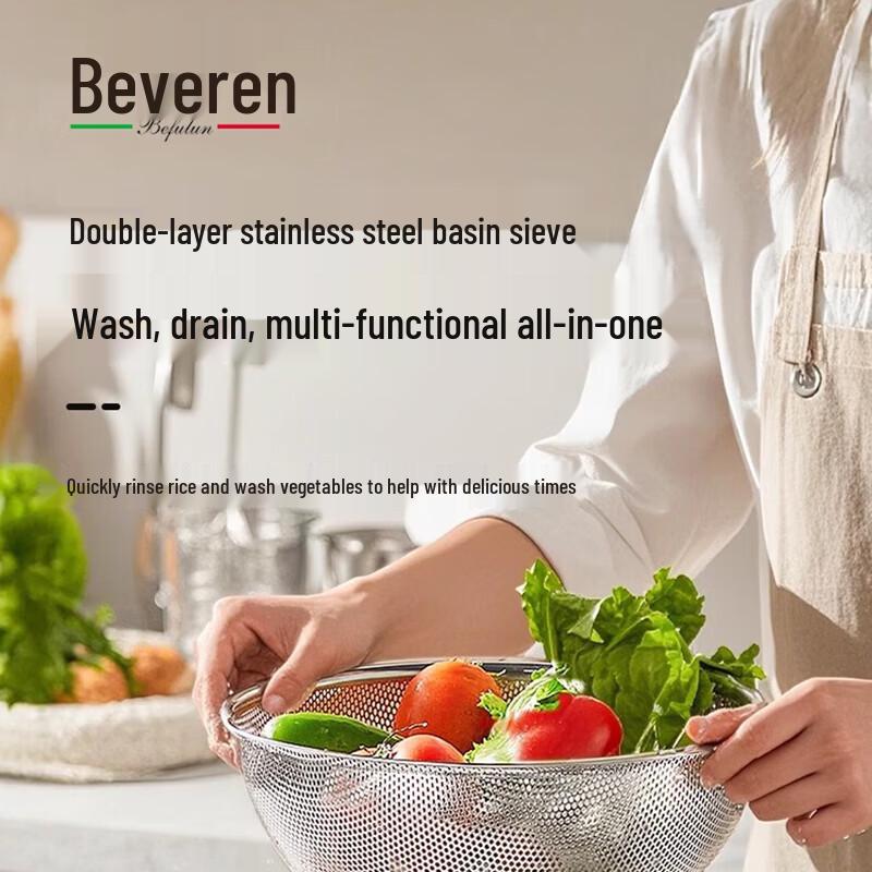 Stainless Steel All-purpose Mixing Bowl Set