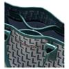 Lululemon Klassische 8L Gestrickte Große Kapazität Tragetasche Einkaufstasche Schulter Crossbody Damen Tote Blau-Grün LW9FTRS-071815