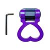 Heart Shape Car Styling Trailer Hooks Sticker Decoration Car Auto Rear Front Trailer Simulation Racing Ring Vehicle Towing Hook