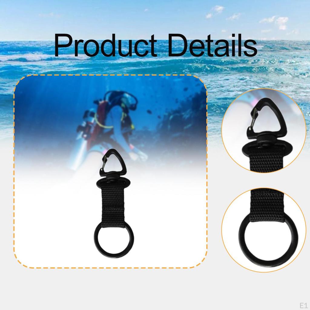 Diving Mouthpiece Keeper, Holder with Clip for Outdoor Activities