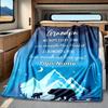 Grandpa Blanket Personalized Name Soft Comfortable Stylish Blanket Car Blanket Perfect For Travel Camping Outdoor Home Suitable For All Seasons
