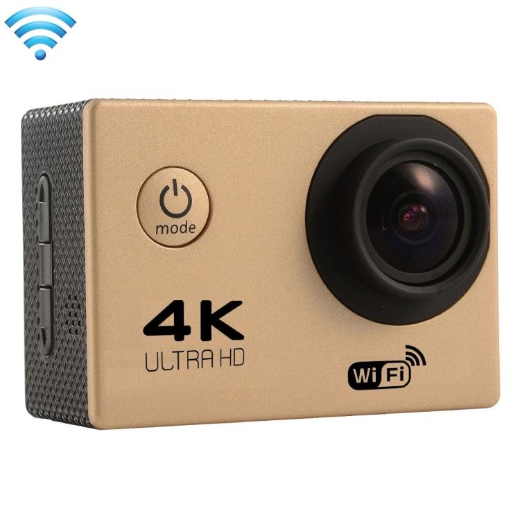 F60 2.0 Inch Screen 170 Degrees Wide Angle WiFi Sport Action Camera Camcorder with Waterproof Housing Case, Support 64GB Micro SD Card