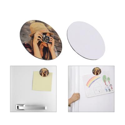 Anpassbare Sublimations-Kühlschrankmagnete Starker magnetischer Aufkleber für verschiedene Oberflächen Klare Muster