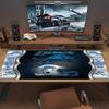 Detroit Lions Color Mouse Pad Large Gaming Table Cushion Non-slip Laptop Tablet Big Mousepad XXL Mat Mini PC Playmat With Lock Edge