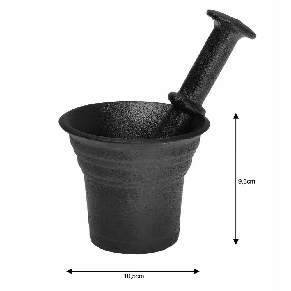 KINGHOFF KH-1196 CAST IRON MORTAR