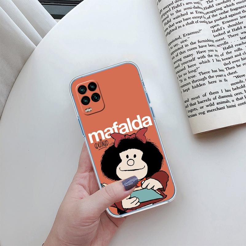 M-Mafalda Transparent Phone Case for Motorola Moto G10 G20 G30 G31 G32 G34 G35 G41 G42 G50 G51 G52 G55 G60 G60S G62 G71 G72 G75