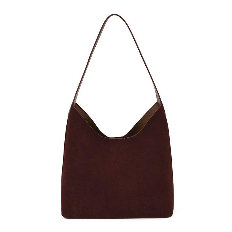 Retro Casual Simple Tote Bag, New Autumn and Winter Large-capacity Commuting Armpit Bag, Handbag, Shoulder Women's Bag