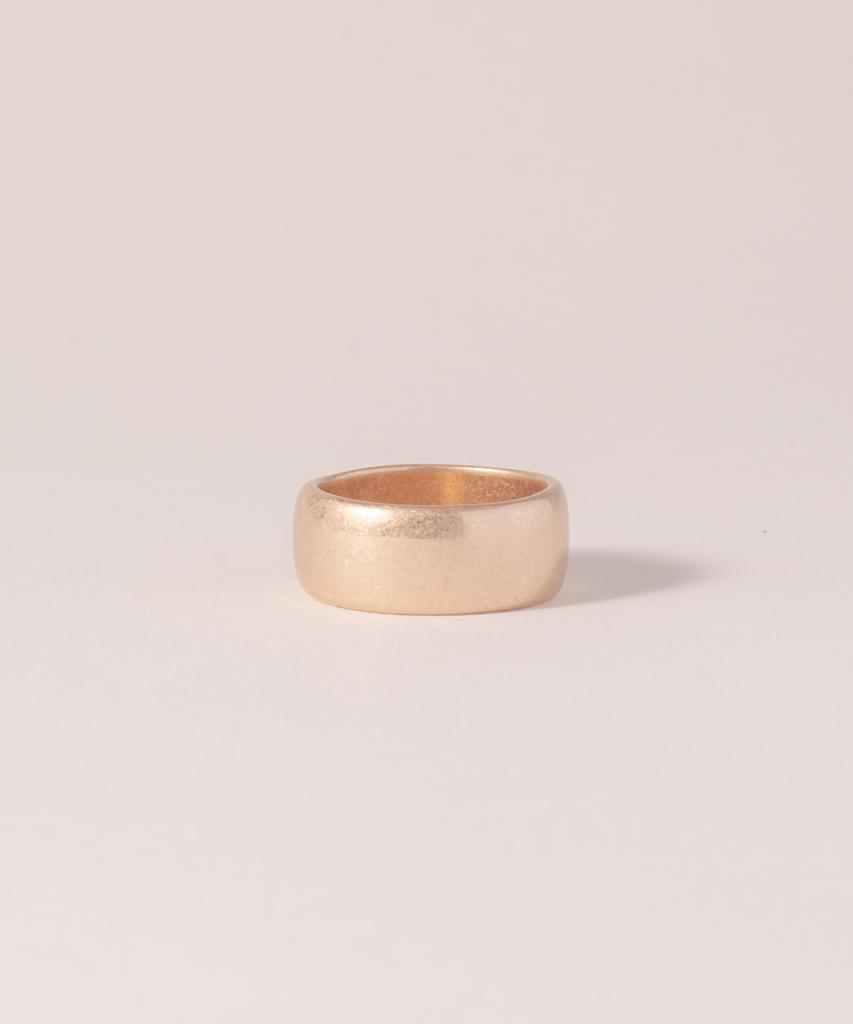 Novice Tokyo Vintage Wide Band Ring / Gold