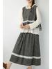 2026 Spring Mori Girl Floral Cotton Linen Jacket & Skirt Set - Casual Women's Suit