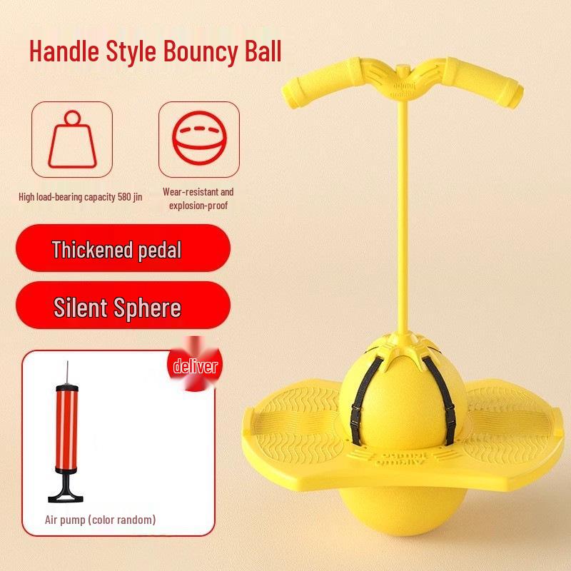 Kids & Adults Bouncing Ball - Kindergarten Sports Toy & Balance Exercise Equipment