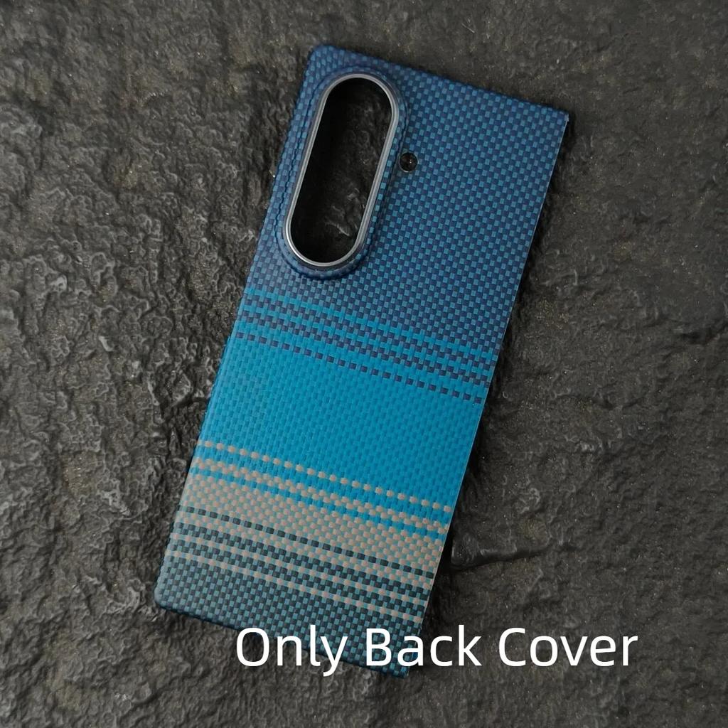 Per Samsung Galaxy Fold 8 Ultra con Custodia Magsafe Custodia in Fibra di Carbonio Aramidica Copertura Magnetica per Custodia Galaxy Z Fold 8 Ultra Capa