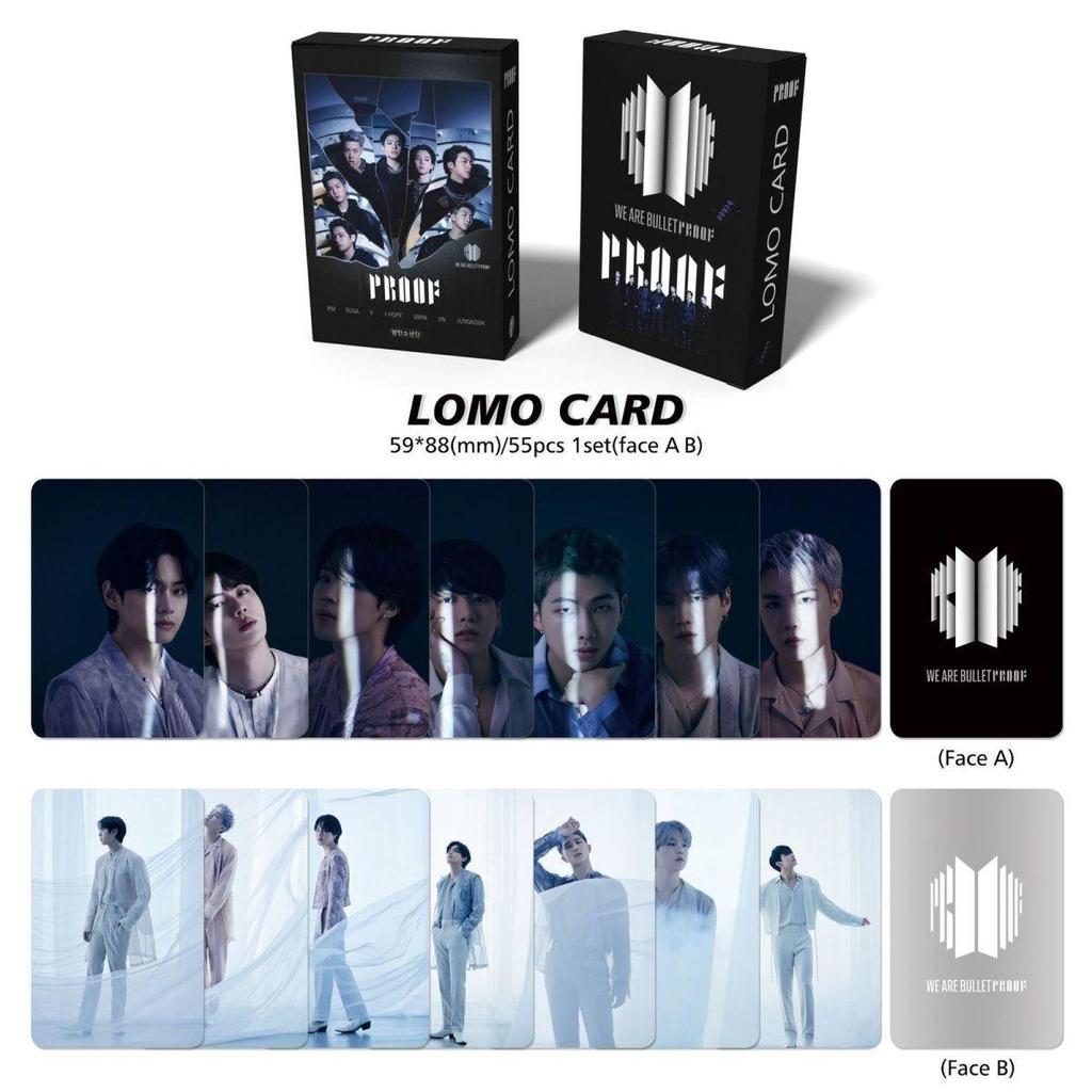 BTS Lomo Card Album Merchandise Flashcard