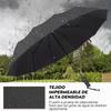 Automatic Umbrella Sun Protection Dual Purpose Strong Structure Portable Black Umbrella Travel
