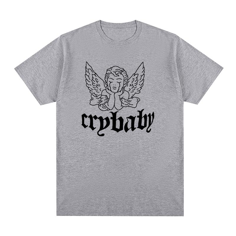 Lil Peep Angel Cry Baby Vintage Pink T-shirt Round Collar Pure Cotton Men T Shirt New TEE TSHIRT Womens Tops Unisex