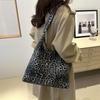 Large Leopard Contemporary Print Tote Bag For Women With Unique Shape And Spacious Design