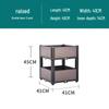 Oushuo Mai Elevated Double-Tier Rectangular Planter Box