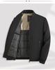 2025 Men's Autumn & Winter Cotton Jacket - New Style Casual Warm Coat for Middle-aged Dads