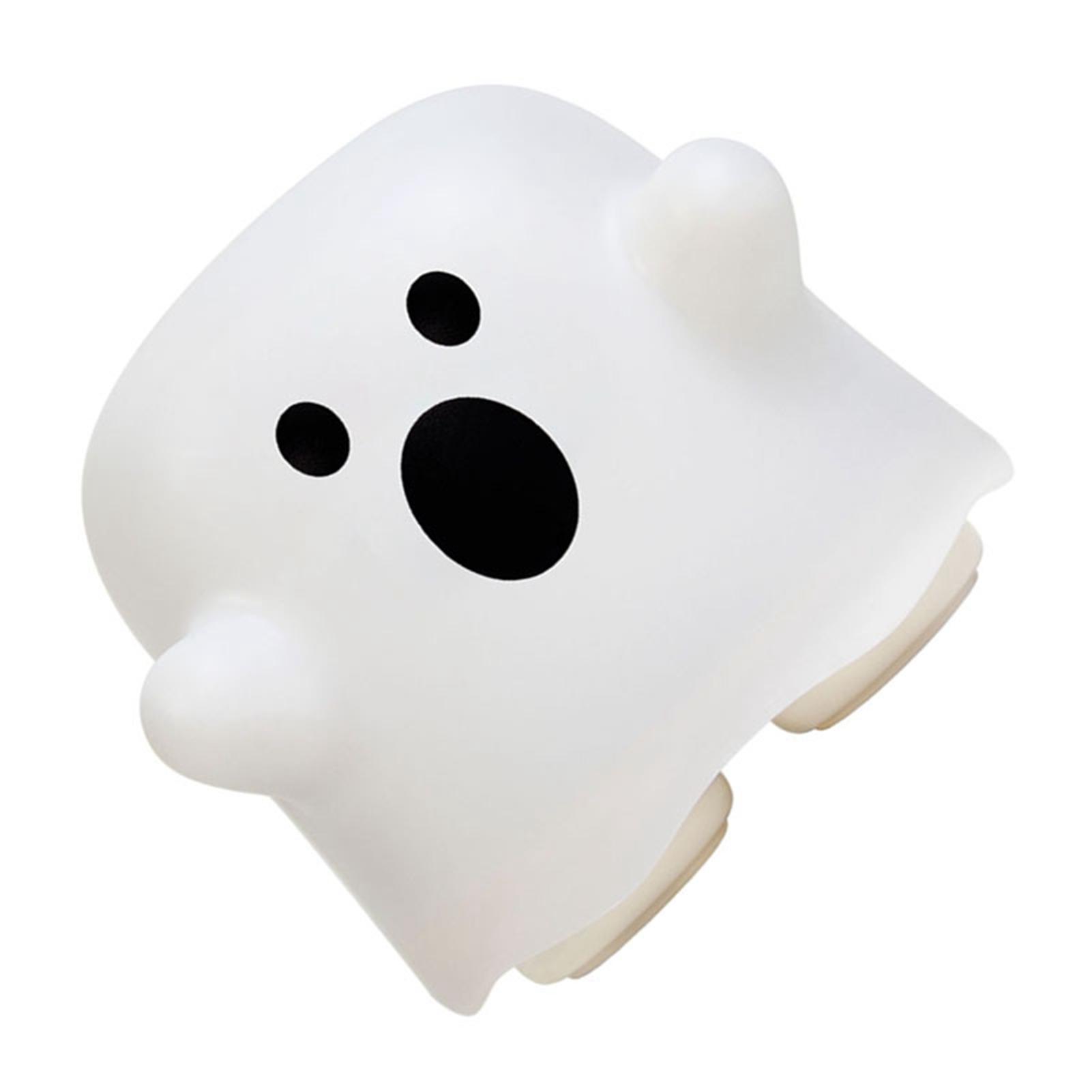 

Cute Ghost Night Light Stepless Dimming USB Rechargeable Mini Kids Bedside Lamp Table Decoration for Nursery Bedroom