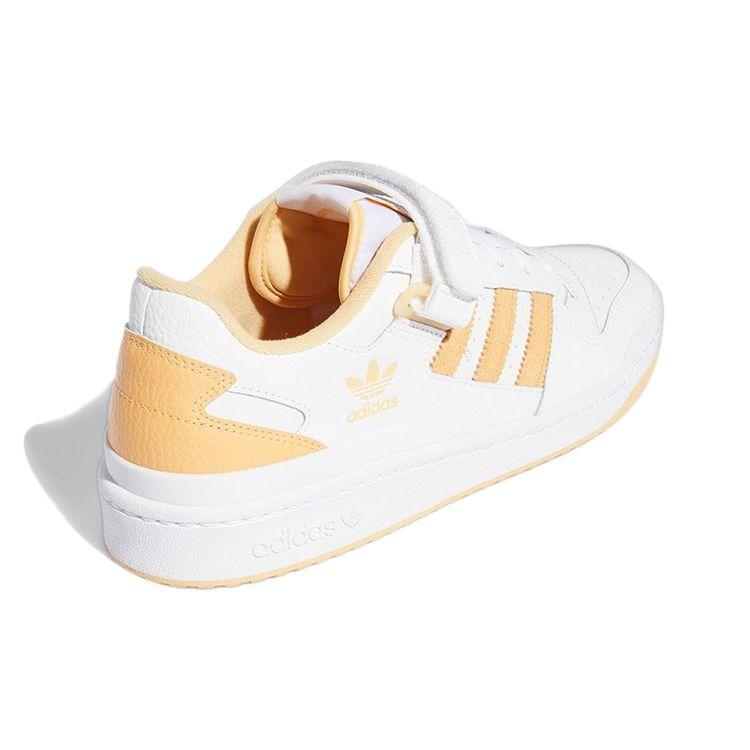 Adidas Forum Low White Pulse Amber Unisex Sneakers Cloud-White Orange-Rush GY5833