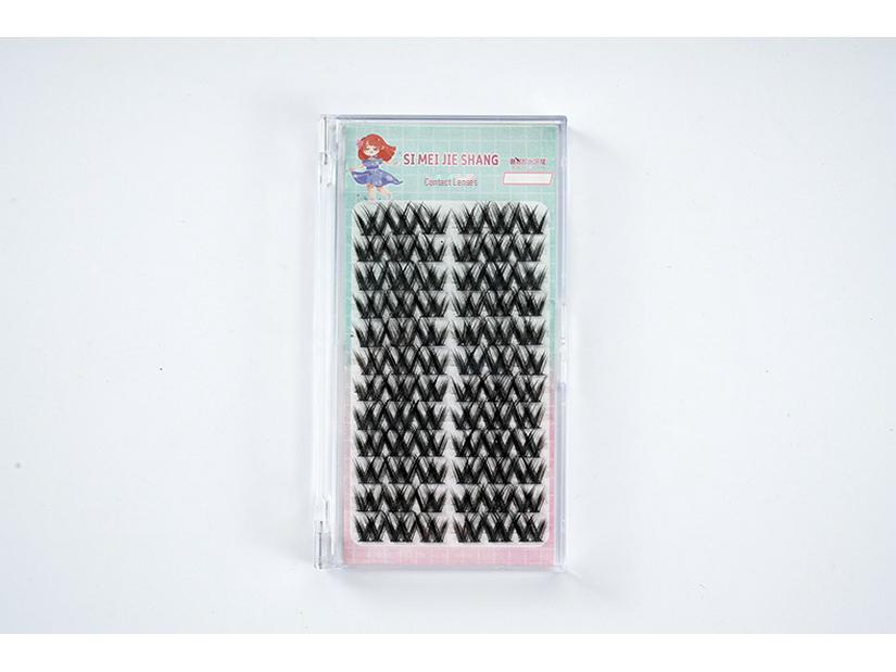 

Ленивые W-образные густые завитки балаяж ресницы Барби