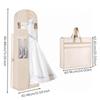 Wedding Dress Garment Bag Spacious for Closet Clutter Reduction