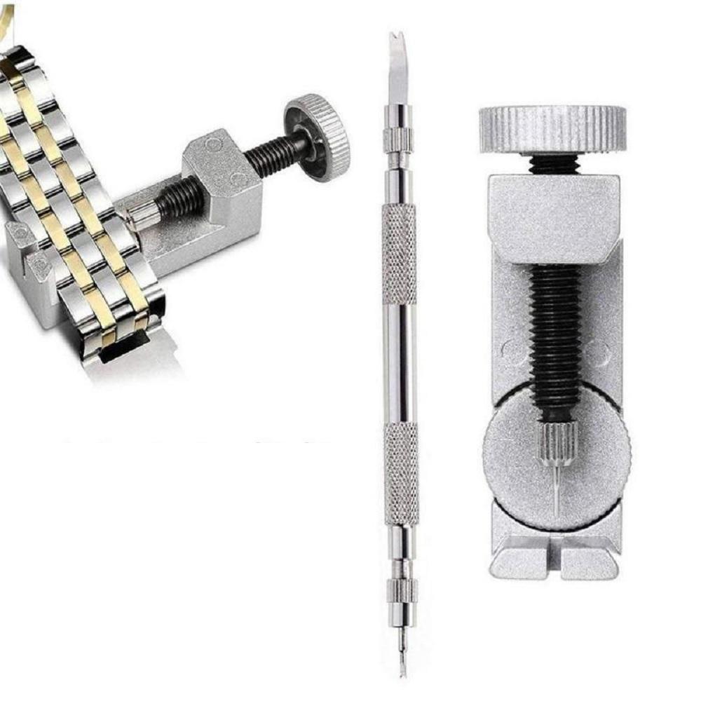 1Set New Adjustment Watch Band Strap Bracelet Link Pin Remover Repair Tool Kit