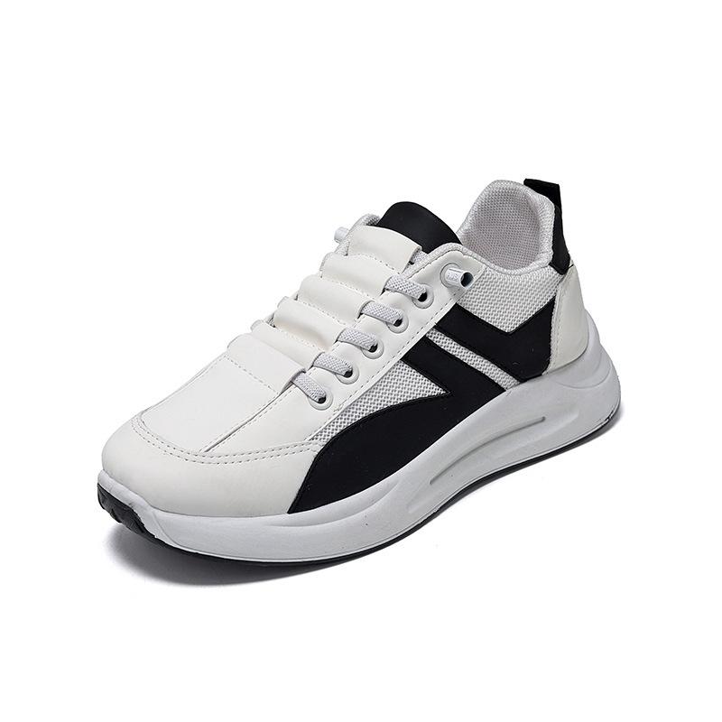 

Белые туфли, осенняя новая женская повседневная обувь, модная корейская стильная студенческая дышащая спортивная женская обувь на шнуровке 36