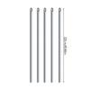 Hollow Fishing Baits Threader Earthworm Hooking Needle 20cm Stainless Steel Ideal for Quick Hook Preparation