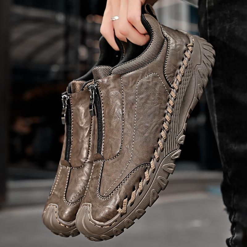 Мода Four Seasons Новый модный бренд Мужская конференц-деловая обувь Повышенная версия — фото 3