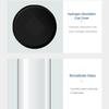 450ml Portable Hydrogen Rich Water Cup Intelligent Glass Hydrogen Absorber Cup Rechargeable Pure H2 Hydrogens-rich Water Bottle