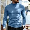 Men's Fall Winter Thick Warm Mock Neck Slim Fit Knit Sweater Pullover, Multi-Color