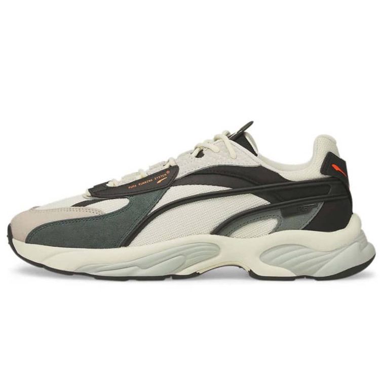 Puma Anzarun Unisex White Black Sneakers 381910-01 EU 36