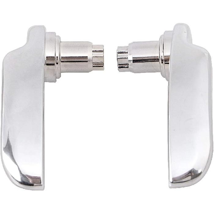 Chrome Saddlebag Latch Lid Lifter Handle Lever for Harley Touring Electra Glide Road King Street Glide Road Glide 2014-2023