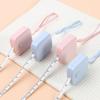 1.5m Mini Tape Measure for Body Measurements: Bust, Waist, Inseam, Height – Portable Soft Ruler for Tailors