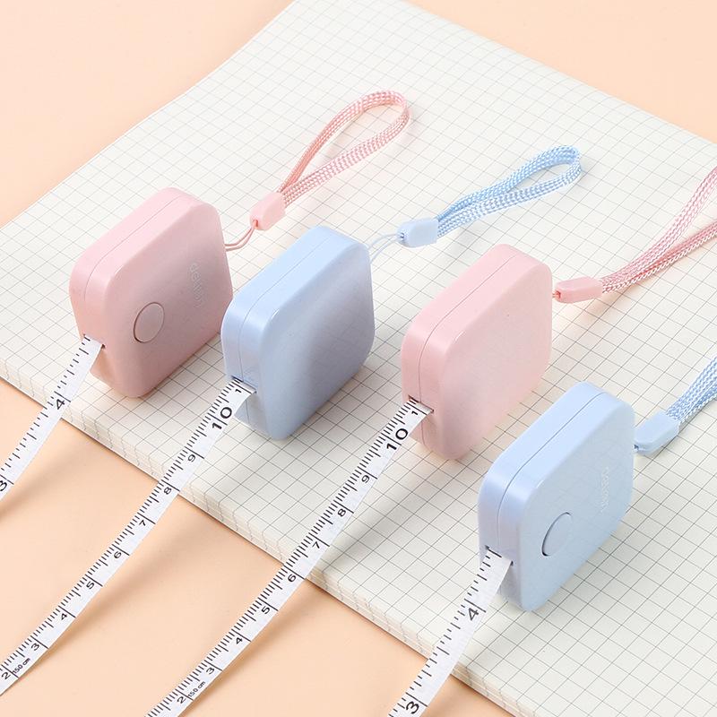1.5m Mini Tape Measure for Body Measurements: Bust, Waist, Inseam, Height – Portable Soft Ruler for Tailors