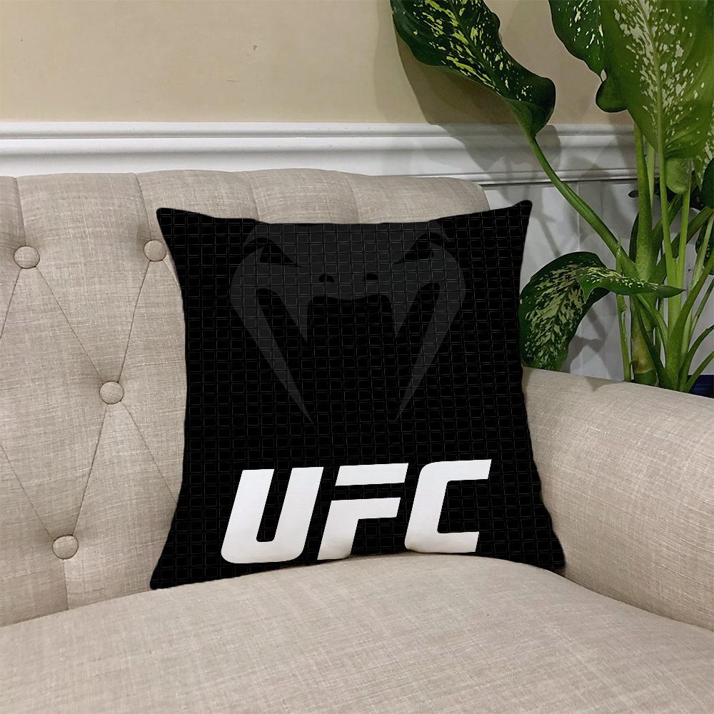 U-UFC Boxing Match cushion cover Square Sofa Cushion Cover Casual Skin-Friendly Comfortable Pillow Cover