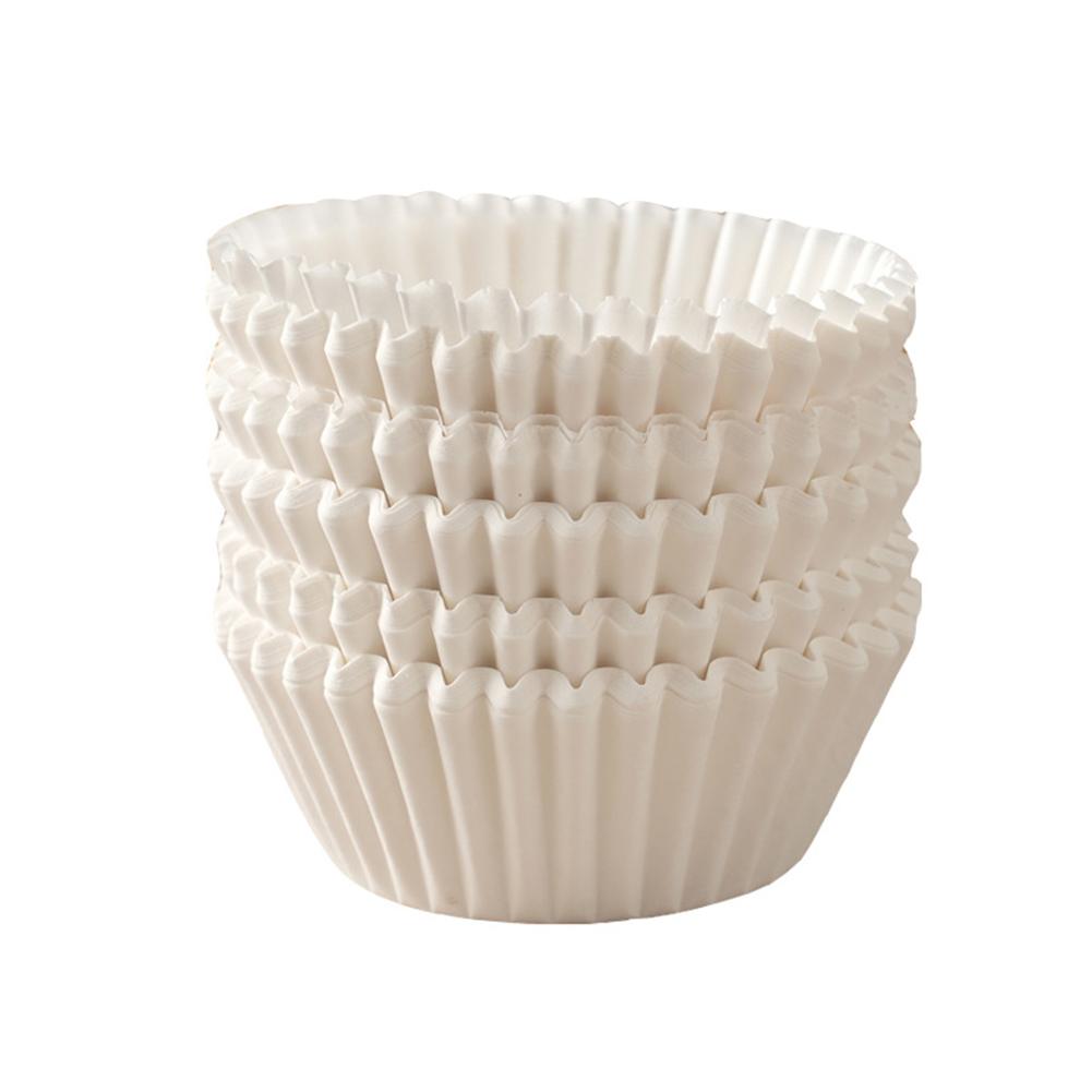 100Pcs Baking Cupcake Liners Greaseproof Cupcake Paper Cups Heat Resistant Disposable Kitchen Baking Accessories
