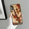 Rust Art Funda Phone Cover Case for iPhone 17Air 17 16 Pro Max 7 8 14 12 13 Mini 15 Plus SE 11 X XS XR